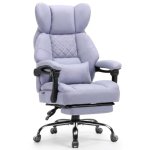 Chaise gaming ergonomique GTPLAYER avec repose-pieds