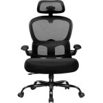Ergonomischer Bürostuhl GTPLAYER mit 3D-Kopfstütze und klappbaren Armlehnen