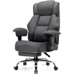 Sedia GTPLAYER Wide Gaming con supporto lombare a molle e poggiapiedi