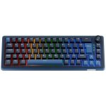 Teclado Ducky OK-M 68 65% Tri-Mode Hot-Swap RGB Táctil Português