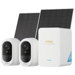 Caméra de surveillance Imou 5 MP QHD Extérieure IA Panneau Solaire Audio Bidirectionnel