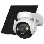 Câmera de vigilância Imou AOV PT Lite Kit 3K Visão Noturna Externa IA Alarme Painel Solar