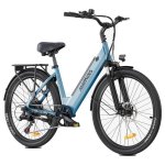 Velo electrique HillMilES Milecity 1 bleu 26 pouces