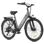 Velo electrique Hillmiles Milecity 1 - Grey
