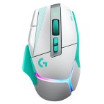 Ratón Logitech G502 X PLUS inalámbrico gaming 44000 DPI RGB LIGHTSPEED menta