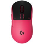 Ratón Logitech G PRO X3 SUPERSTRIKE inalámbrico 44000 DPI ultraligero Pink Eclipse