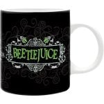 Taza Beetlejuice 1988 Cerámica 320 Mls