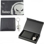 Set Regalo Cartera Y Llavero The Punisher Marvel El Castigador
