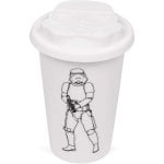 Vaso De Viaje Original Stormtrooper Star Wars Blanca Cerámica 275 Mls