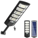 Farola solar Autrucker 240 LEDs 15000 lm IP67 con mando y sensor