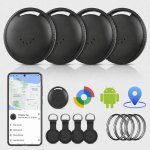 Pack 4 Localizadores Bluetooth Tisotec LocaTag Google Find Hub IP67