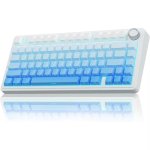 Teclado Aula F75 mecánico compacto 75% RGB Hot-swap US ANSI