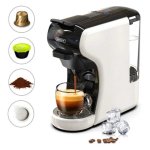 Máquina de café de cápsulas HiBREW H1A 0,6L 19 Bares 4 em 1 extração fria e quente