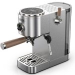 Macchina da caffè espresso semi-automatica HiBREW H13 doppia caldaia 1,3L 20 bar acciaio inox