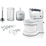 Frullatore a mano Bosch MFQ37490 750W 5 Velocità Turbo con Ciotola 3L