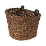Cesta para bicicleta Basil Darcy L Ratán Marrón 35 L