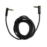 Cabo de Áudio Ekon 3,5 mm Macho-Macho Dourado 1,8 m Preto