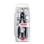 Compasso de desenho Herlitz 11122322 Preto Cinzento