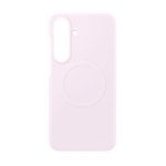 Coque Samsung Silicone Magnet Rose pour Galaxy S26 FE avec charge sans fil