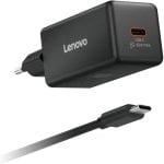 Chargeur Lenovo Mini GaN USB-C 65W Noir