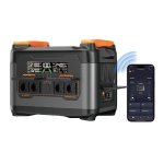 Estación de energía Necespow S2400 2048Wh 13 puertos AC y USB Batería LiFePO4 App inteligente