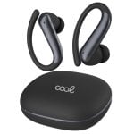 Auricolari Cool Gym Bluetooth Wireless con Cancellazione Rumore ANC Neri