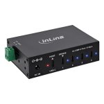 Hub InLine 4 puertos USB-C 5 Gb/s modelo 35396D con adaptador AC