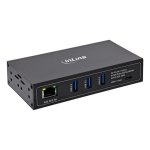 Hub InLine 4 porte 5 Gbps Gigabit Ethernet modello 35396I PoE