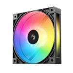 Refrigeration Air Deepcool 120 mm FD12 ARGB V2 Noir LED Multicolore