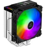 Refrigeración aire Evolveo Socket AM4/AM5/Intel 120mm QuietCool7 ARGB LCD