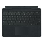 Teclado magnético Microsoft Surface Pro con almacenamiento para lápiz, AZERTY belga, carcasa Alcantara