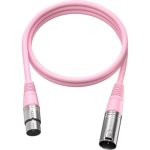 Cable XLR Fifine L9C rosa 1,80 m