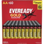 Alkalinebatterie AA Eveready Gold 60 Stk