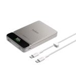 Power Bank Belkin Ultracharge Pro 10000 mAh 60 W Apta para avião Prateado