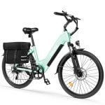 Bicicleta eléctrica ESKUTE C202 Motor 250W Batería 48V 17.5Ah 26" Verde