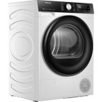 Secadora de condensação Hisense DH3S802BW2 8 kg Classe D com bomba de calor