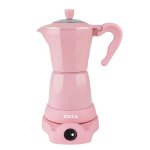 Cafetière italienne électrique Jocca 2482 6 tasses base pivotante 360º 480W