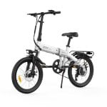 Bicicleta eléctrica plegable PVY Z20 Pro Evo Motor 250W Batería 36V 14.5Ah Blanco