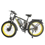Bicicleta Elétrica ORLMS V3 motor duplo 1000w 60v 25ah pneus 26 polegadas