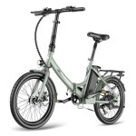 Bicicleta elétrica dobrável Fafrees F20 Light 250W 20Ah 36V leve autonomia até 100 km