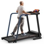 Faltbares Rolipo JK0805L Laufband mit langen Haltegriffen