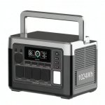Station d’énergie Oukitel P1000e Plus 1024Wh 1800W 5 ports LiFePO4 Écran LCD