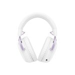 Auriculares HyperX Cloud III S inalámbricos Bluetooth gaming con micrófono lavanda