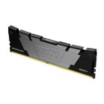 Memória RAM Kingston FURY Renegade 8GB 1x8GB DDR4 4000MT/s CL19 Preto Heatsink Intel XMP AMD Ryzen