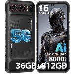 Oukitel WP68 Air 5G 12GB 6.88" 512GB Schwarz IP68