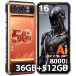 Oukitel WP68 Air 5G 12GB 6,88" Orange 512GB NFC