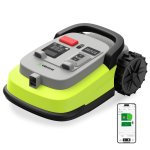 Lawn Mowers 1000m2 App Control Pendiente 55% Gestión Multizona Protección Antivo