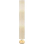Luminaria de piso Homcom E27 Linho Cinzento 15x120 cm