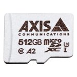 Tarjeta MicroSDXC Axis Surveillance Card 512 GB Clase 10 U3 Plata