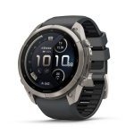 Garmin fēnix 9 Pro Bluetooth GPS 47mm Titanio Correa Silicona Talla Única